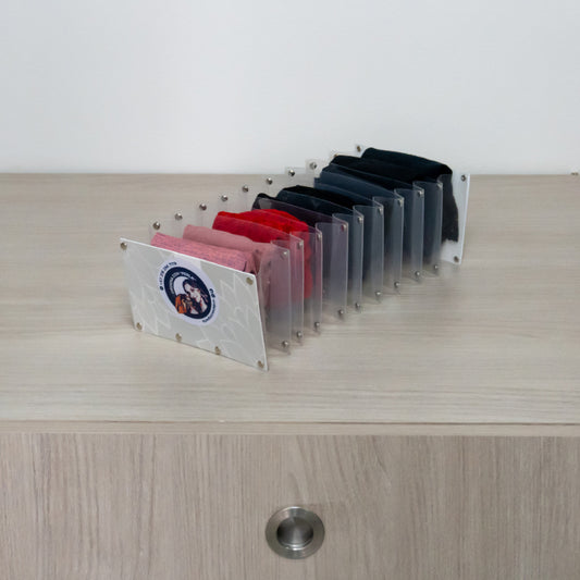 Acetato de 10 espacios unidad