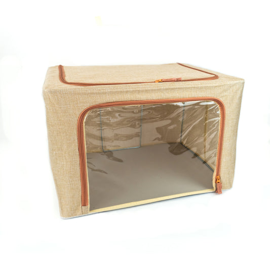 Caja organizadora con estructura metalica grande